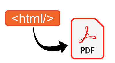 Сгенерировать PDF из HTML в C#